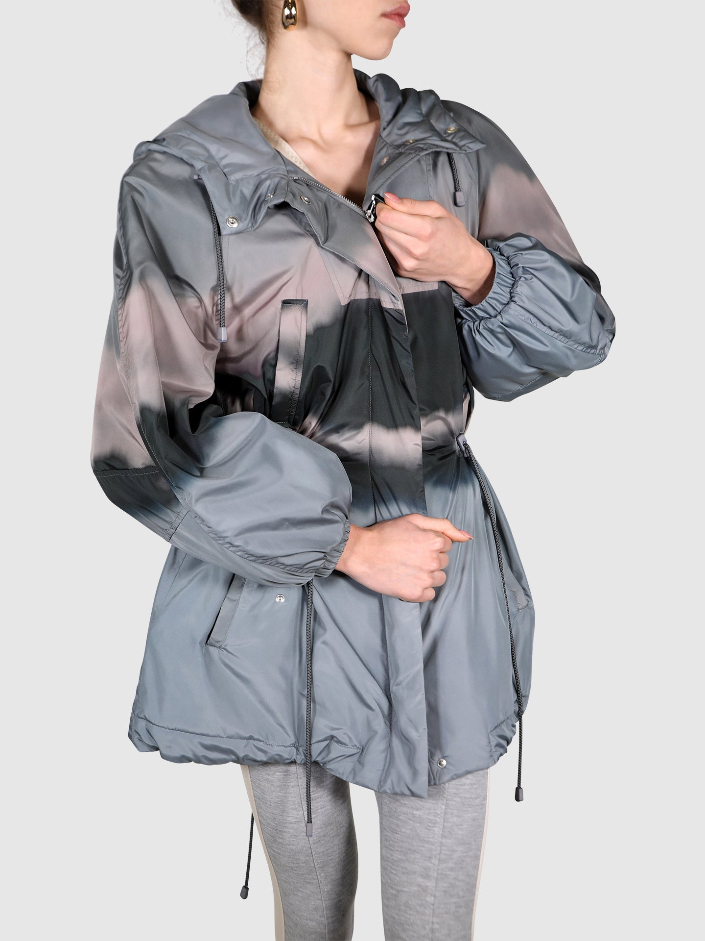 Alb. Ferreti Grey parka