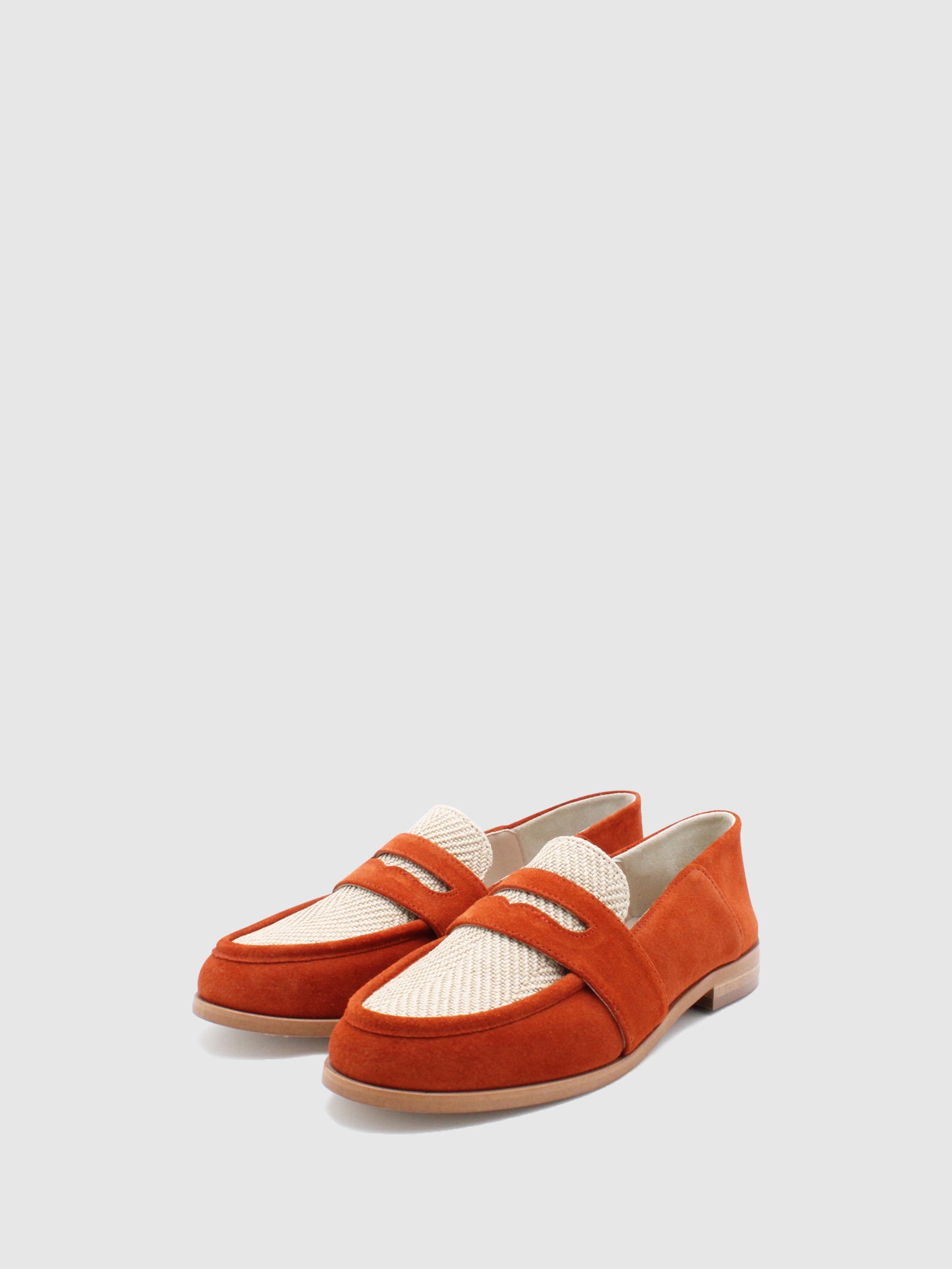 JJ Heitor Classic Loafers Alecrim Orange/Beige