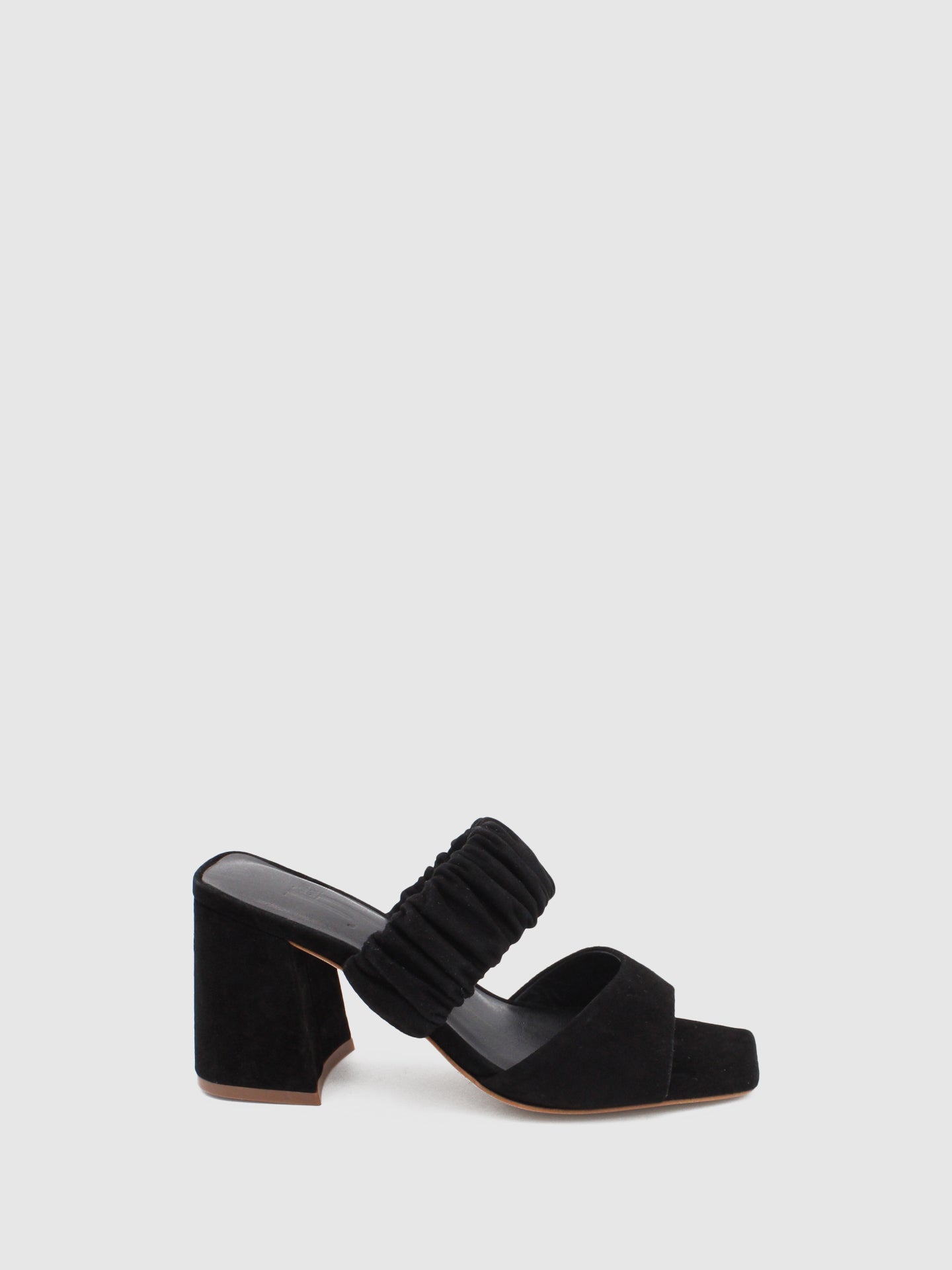 JJ Heitor Black Heel Sandals