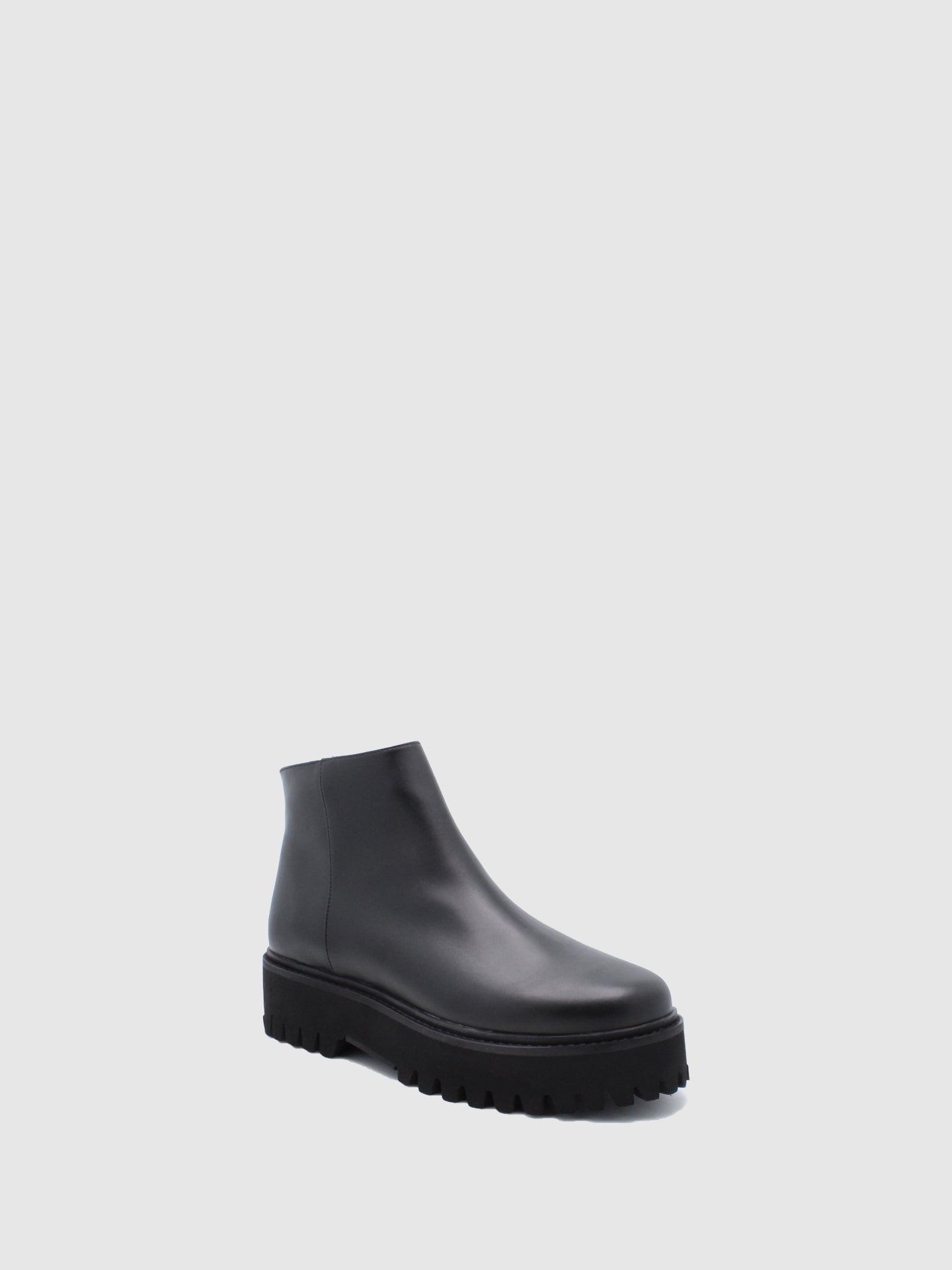 JJ Heitor Black Chelsea Ankle Boots