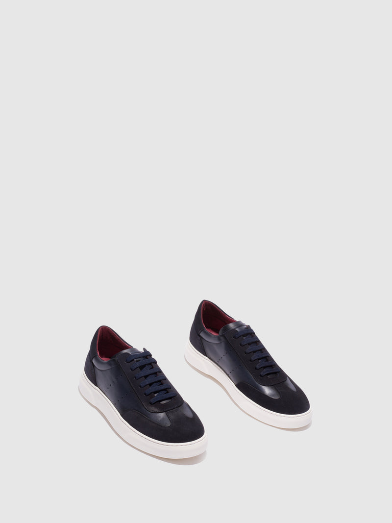 Boldano Navy Lace-up Shoes