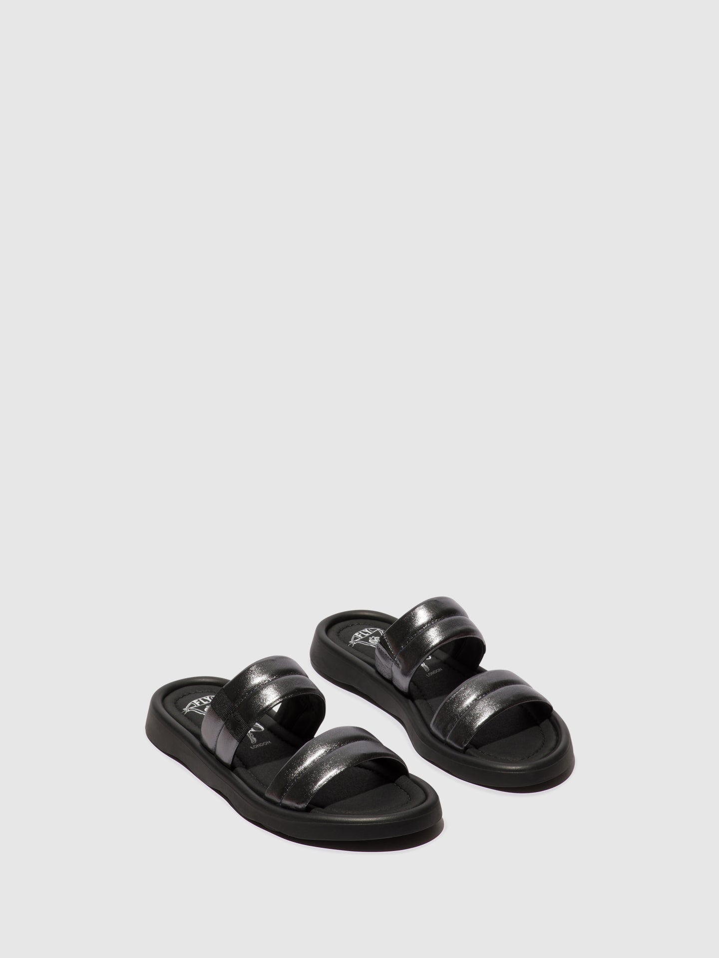 Fly London Flat Sandals TOHA942FLY GRAPHITE