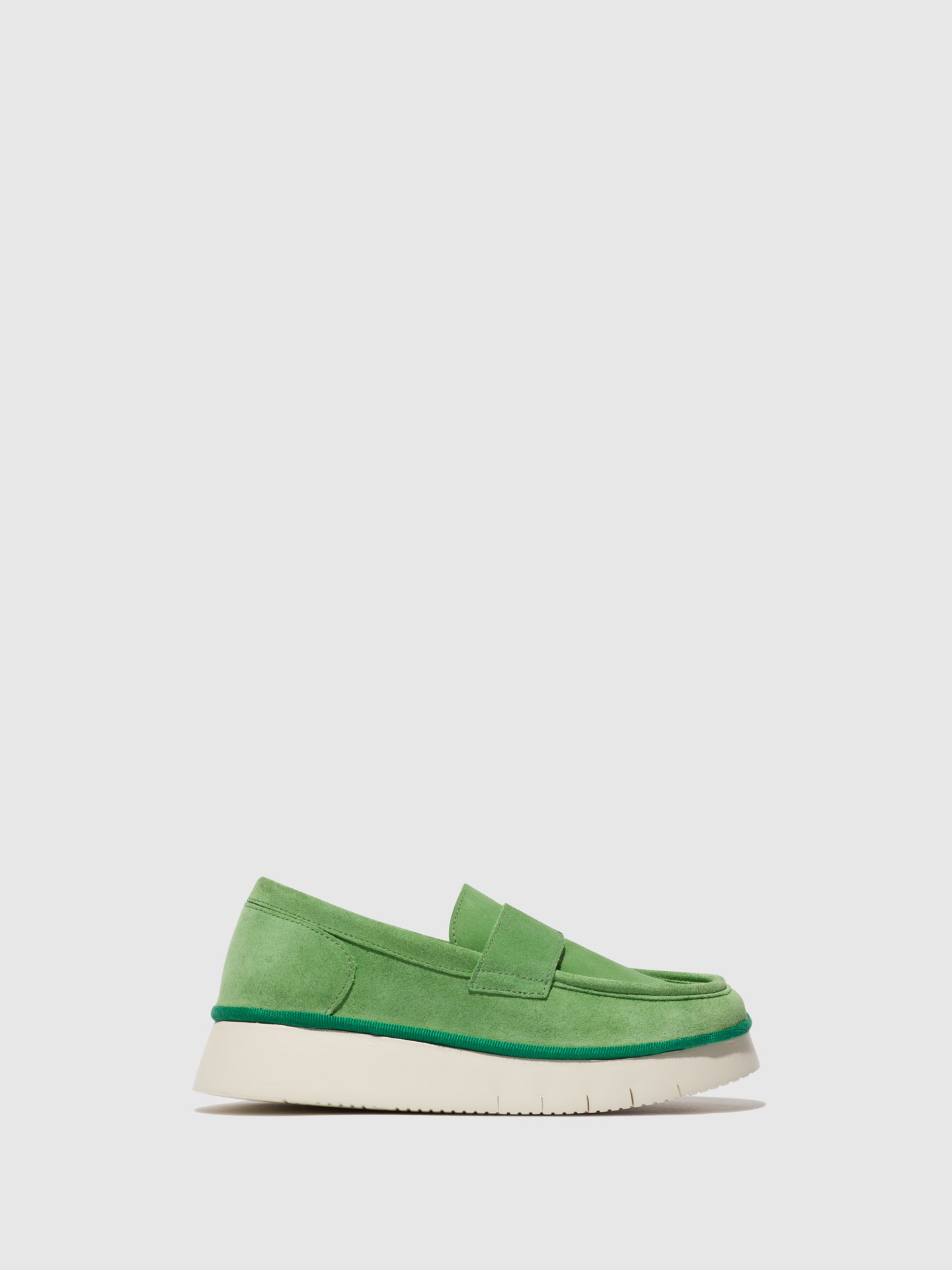 Fly London Slip-on Shoes COAF418FLY LIME GREEN