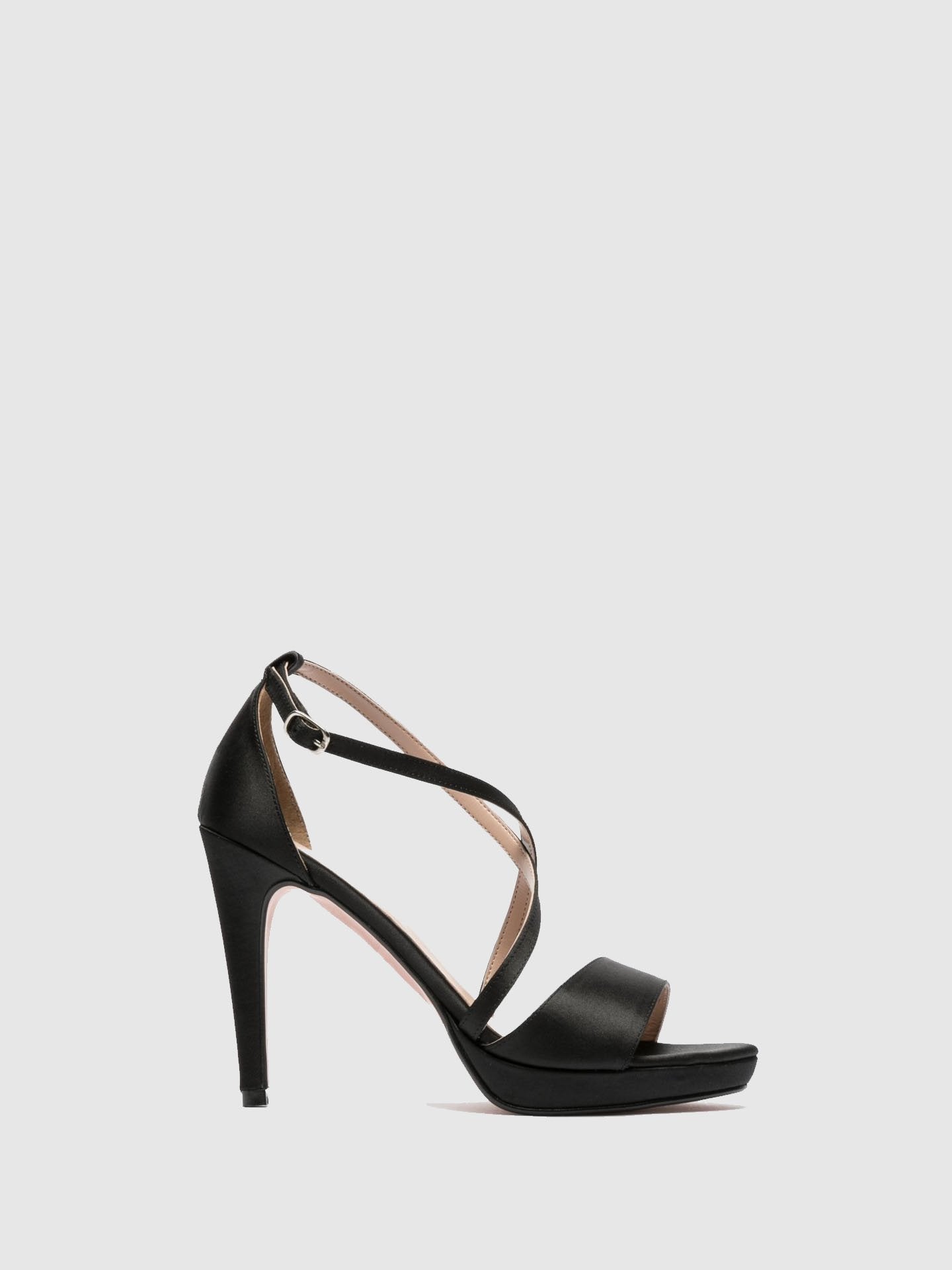 Foreva Black Buckle Sandals