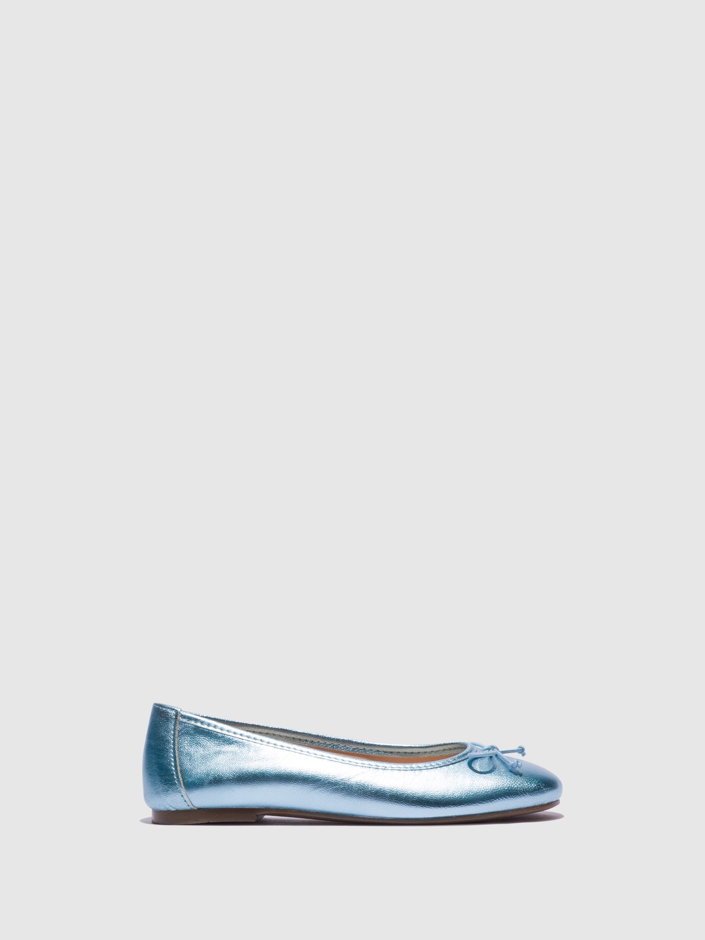 Foreva Blue Round Toe Ballerinas