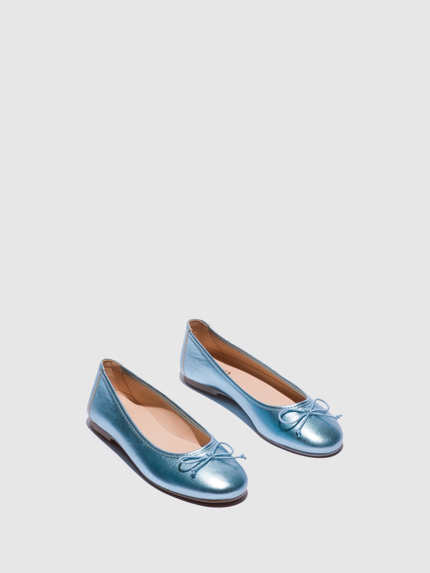 Foreva Blue Round Toe Ballerinas