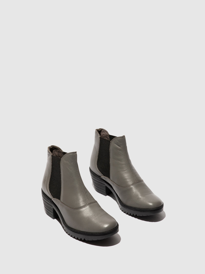 Fly London Chelsea Ankle Boots WOTE078FLY GRAY