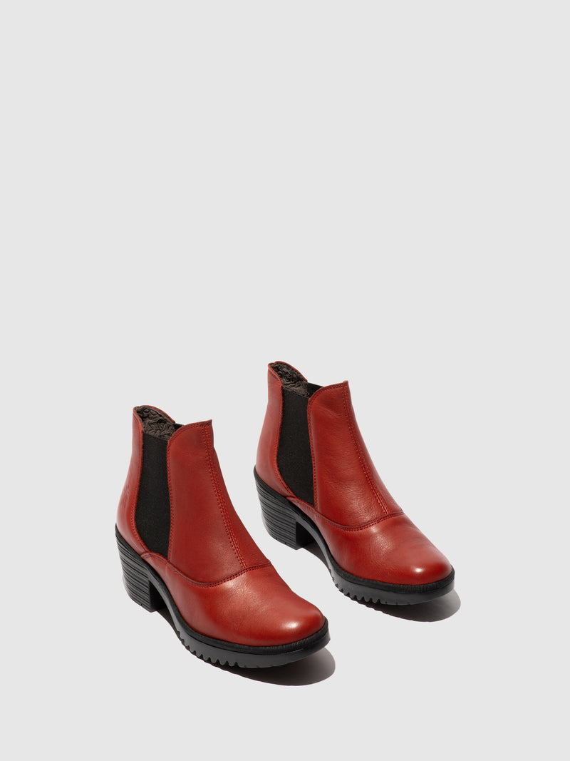 Fly London Chelsea Ankle Boots WOTE078FLY RED