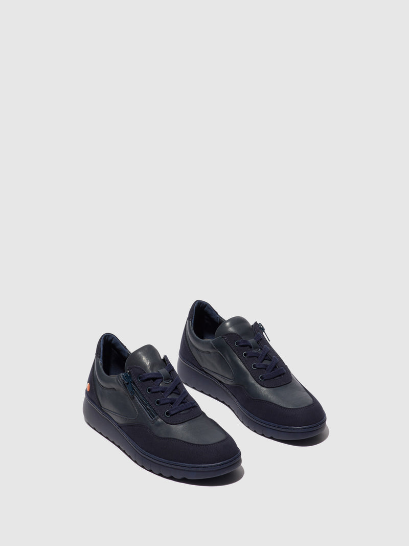 Softinos Lace-up Trainers ECHO700SOF Navy