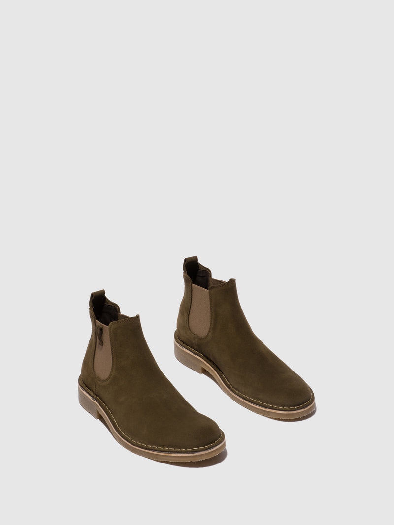 Fly London Chelsea Ankle Boots RONI040FLY OIL SUEDE  SLUDGE