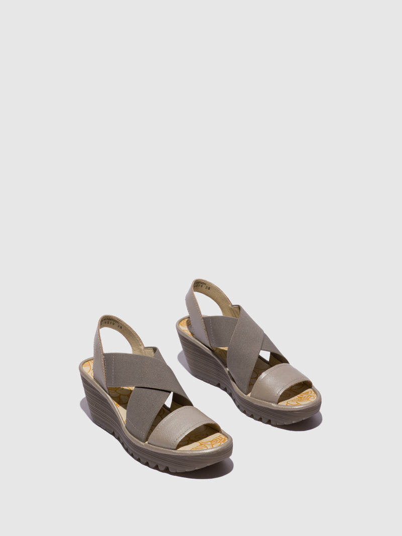 Fly London Crossover Sandals YAJI888FLY Silver