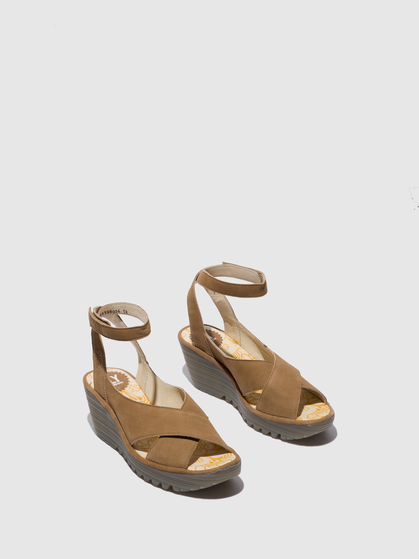 Fly London Ankle Strap Sandals YIVI308FLY CUPIDO SAND