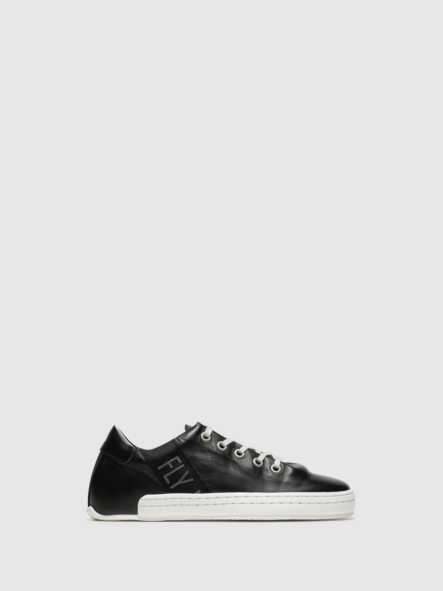 Fly London Black Lace-up Trainers