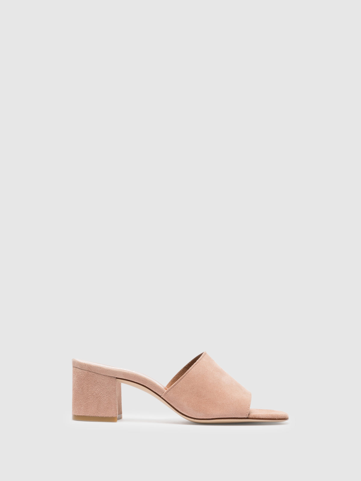 Foreva Pink Open Toe Mules