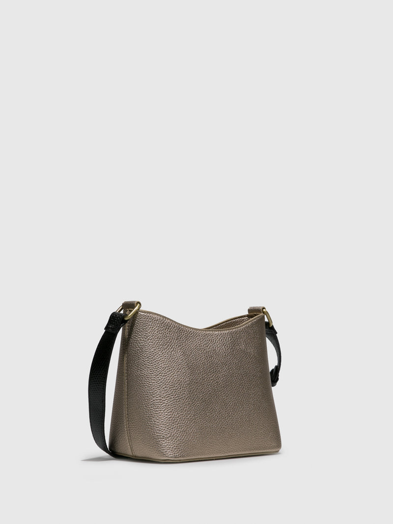 Fly London Gold Crossbody Bag