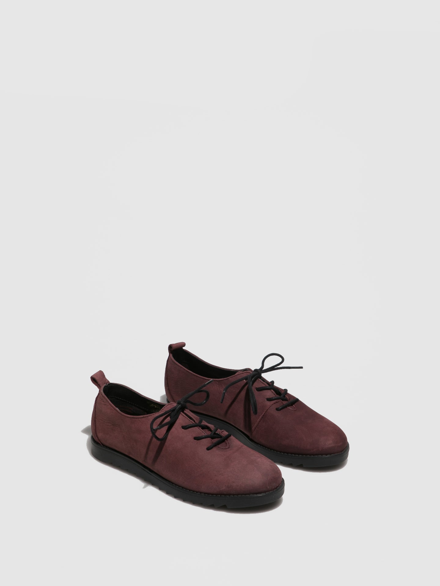 Foreva Crimson Lace-up Shoes