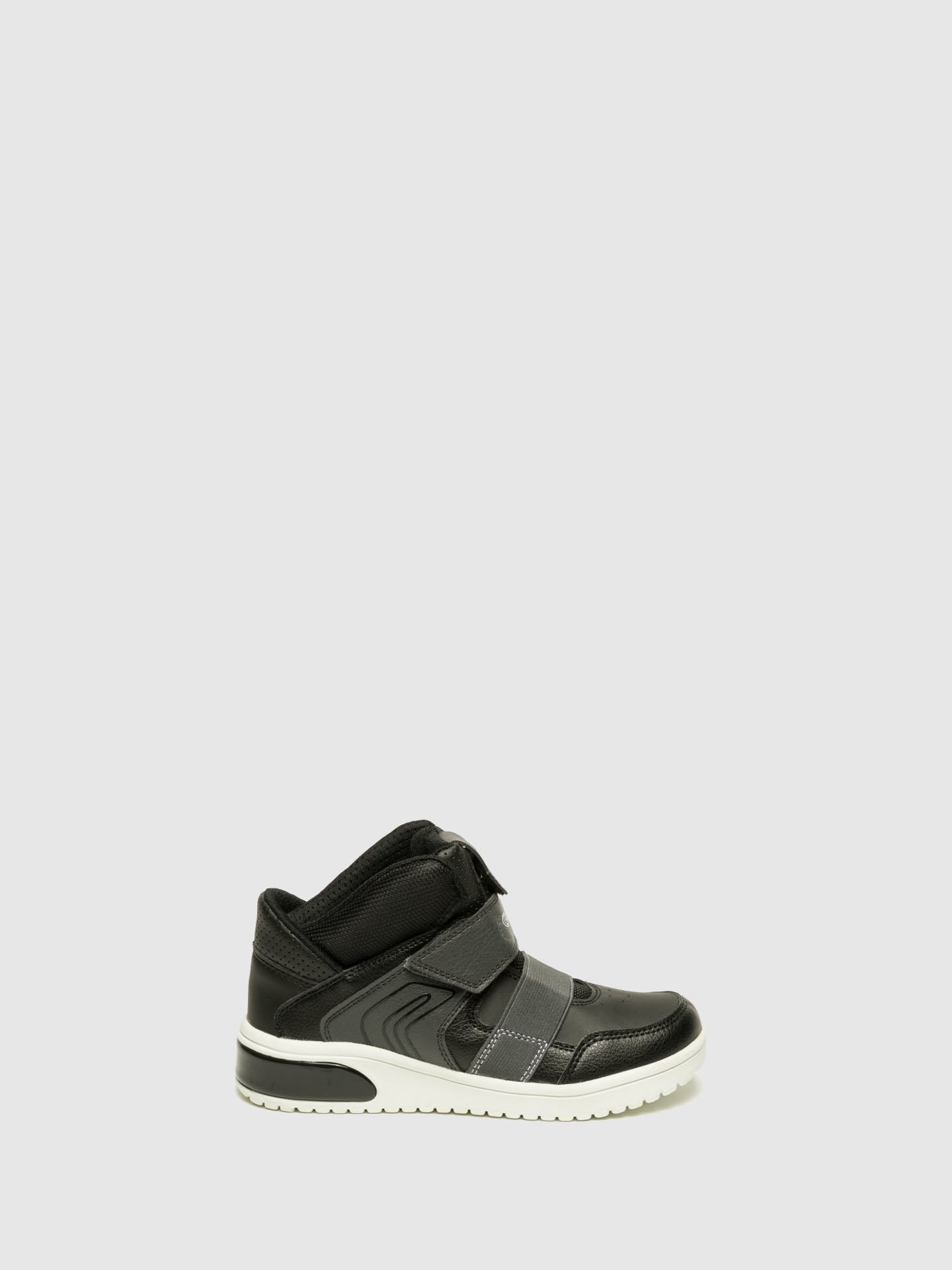 Geox Black Velcro Trainers