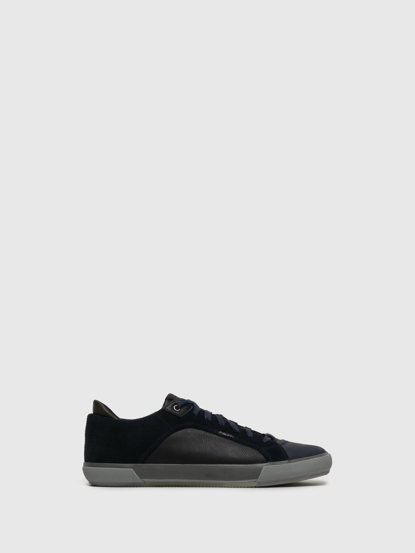 Geox Navy Lace-up Trainers