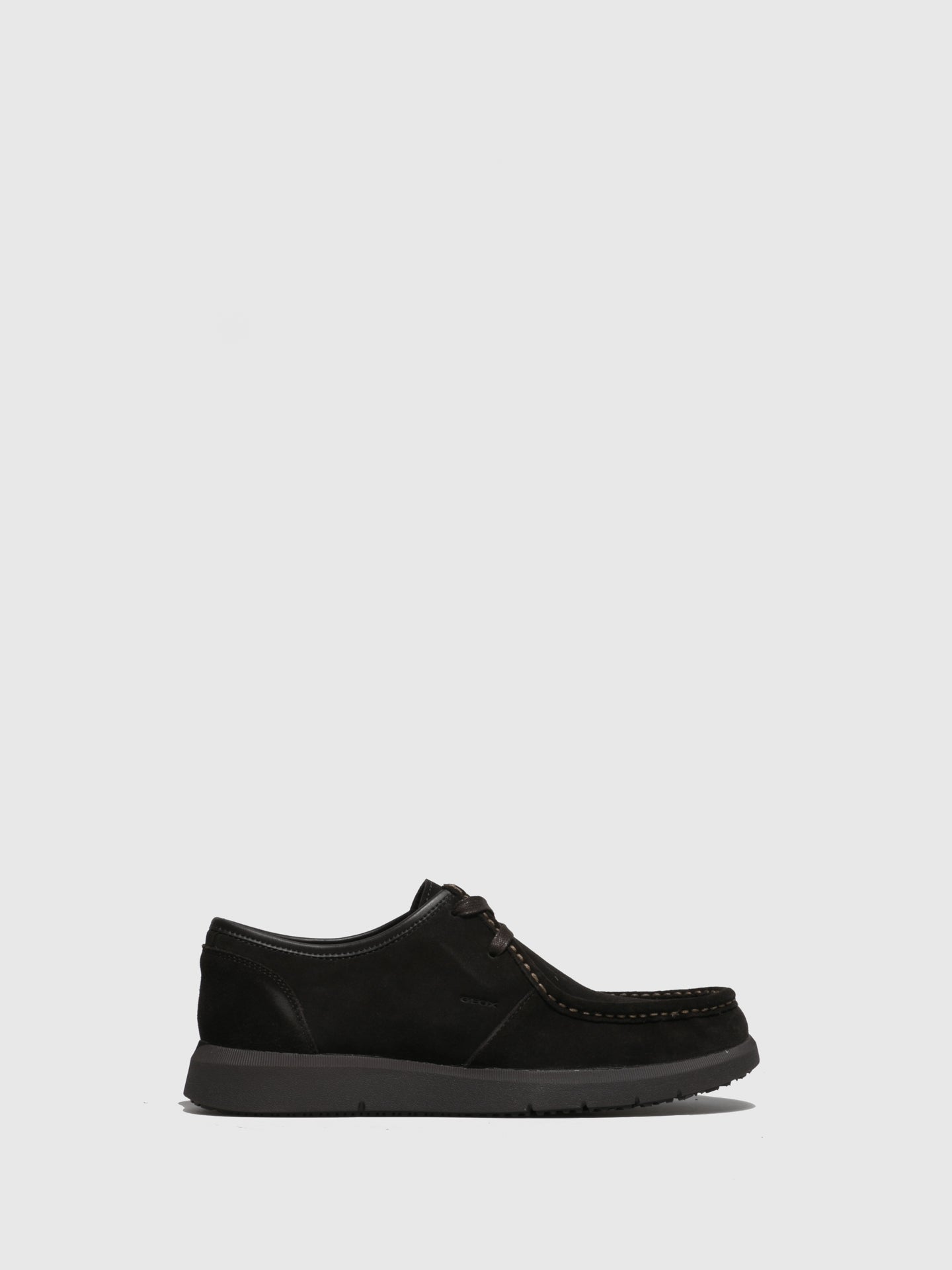 Geox Brown Lace-up Shoes