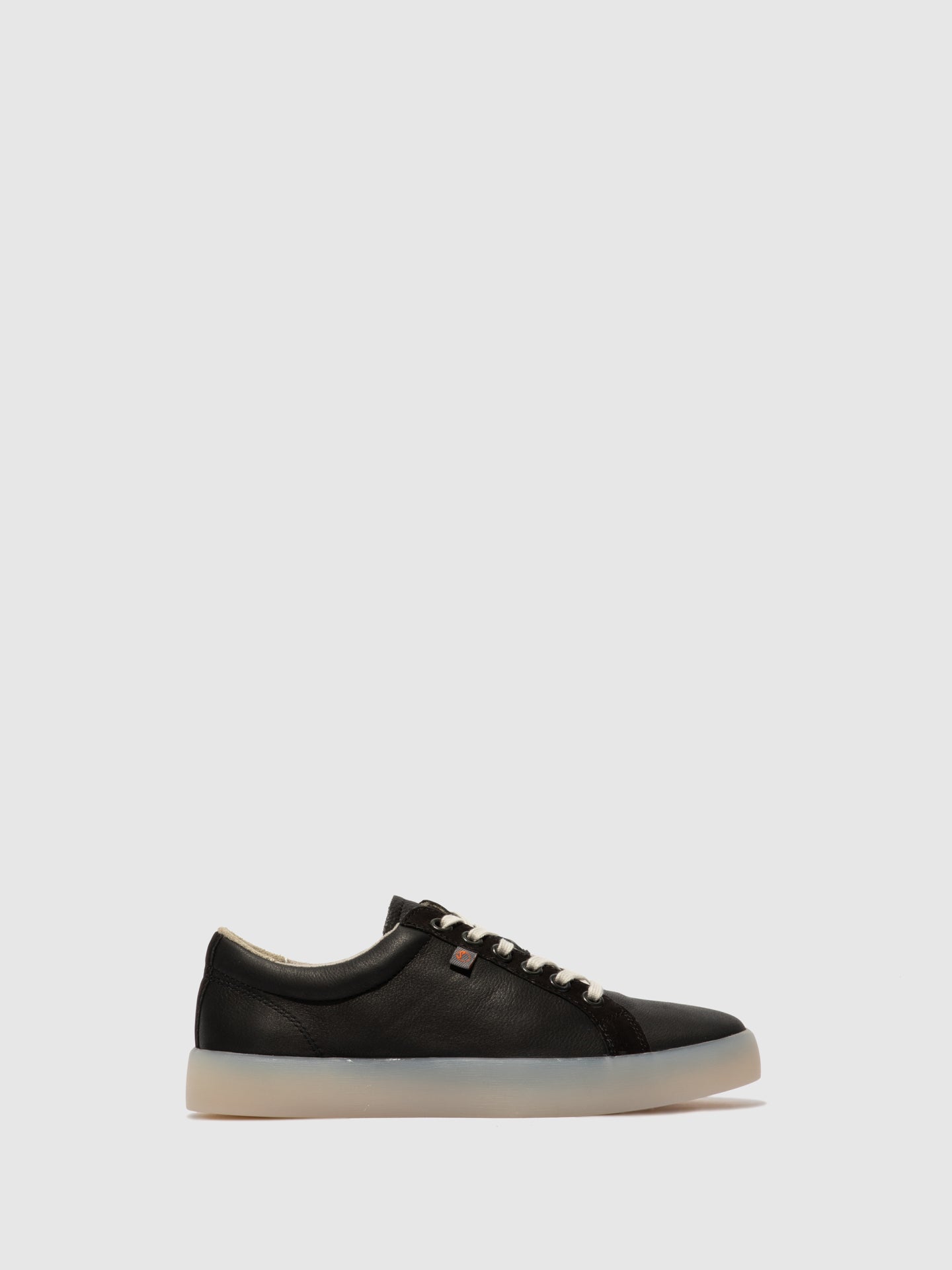 Softinos Lace-up Trainers REED595SOF Black