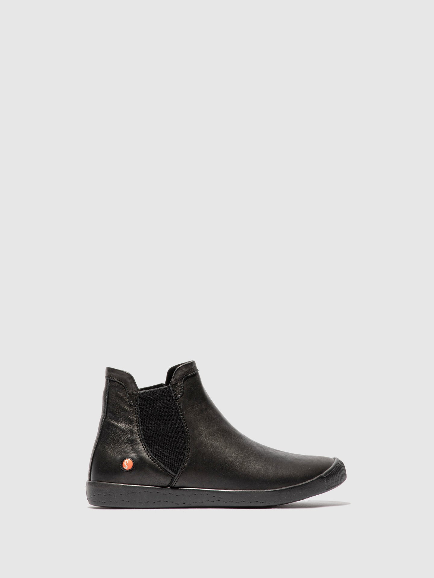 Softinos Chelsea Ankle Boots ITZI BLACK
