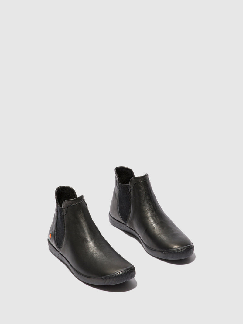 Softinos Chelsea Ankle Boots ITZI BLACK