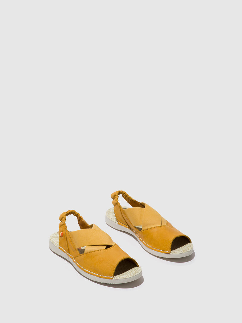 Softinos Crossover Sandals TIEP674SOF YELLOW