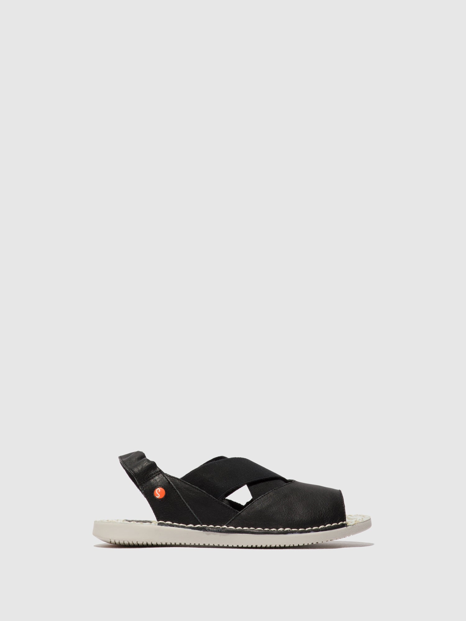 Softinos Crossover Sandals TIEP674SOF BLACK
